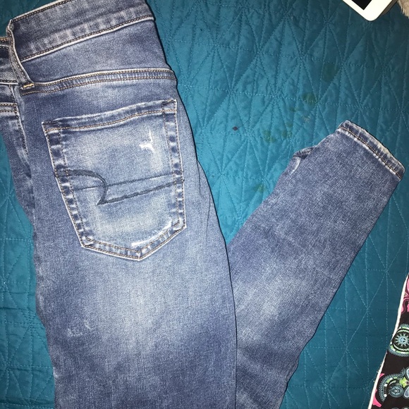 American Eagle Outfitters Pants - Dark American Eagle Skinny Jeans